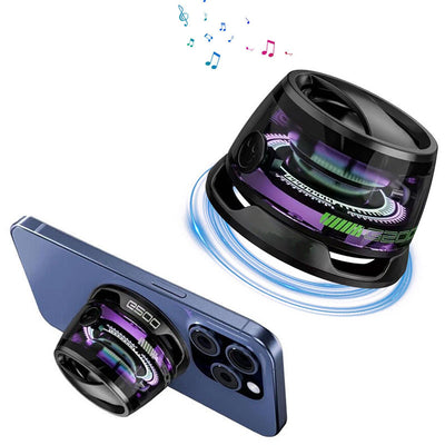 מיני רמקול מגנטי Magsafe עם תאורה מתחלפת