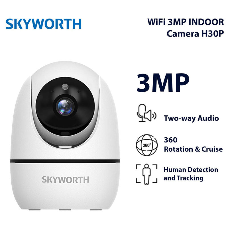 מצלמת אבטחה H30P מבית SKYWORTH