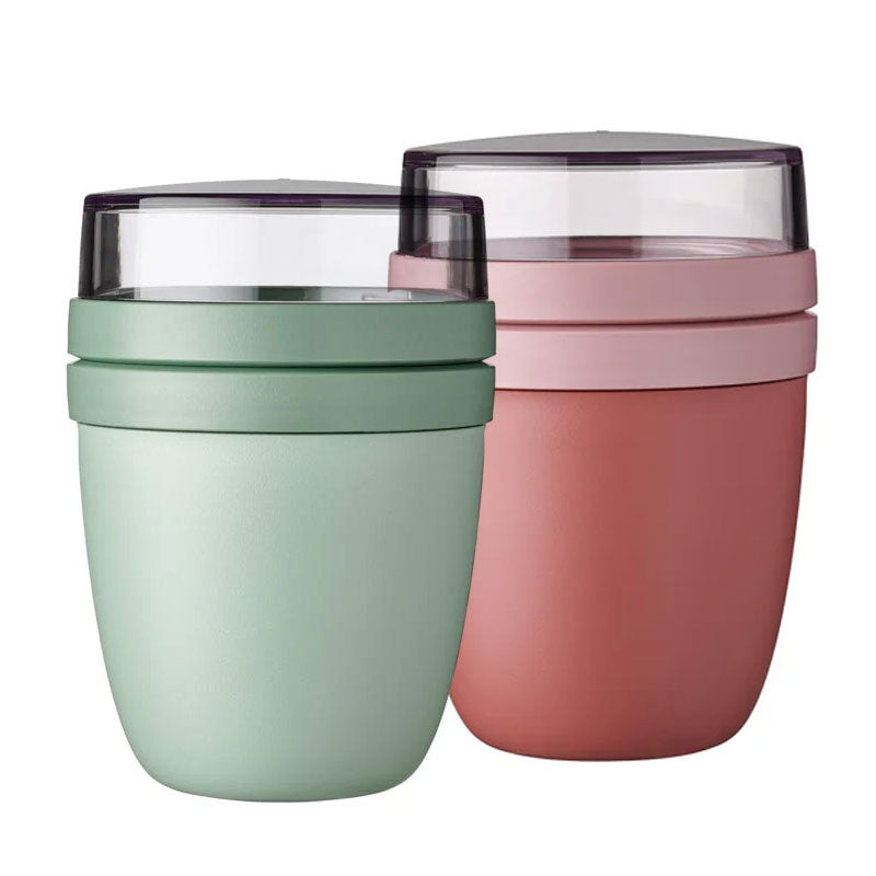 קופסת אוכל 2 חלקים MEPAL