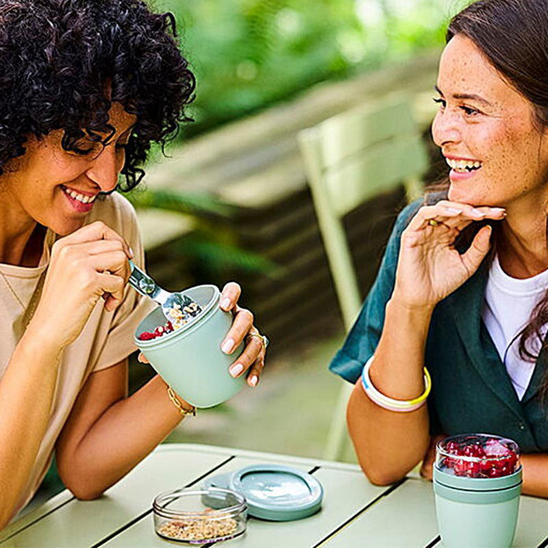 קופסת אוכל 2 חלקים MEPAL