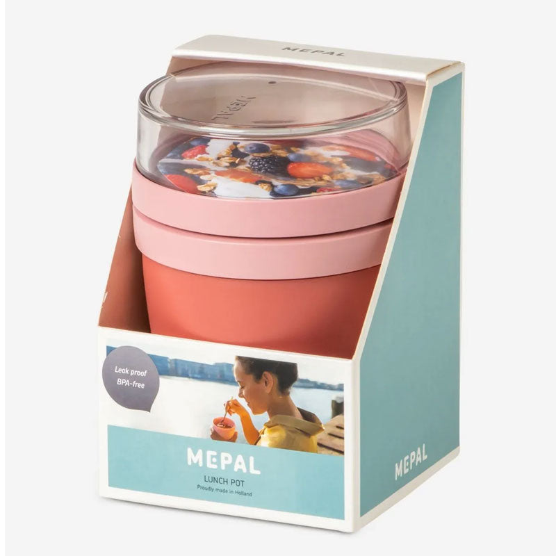 קופסת אוכל 2 חלקים MEPAL