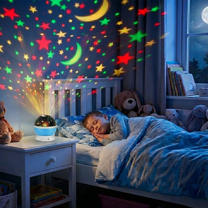 מתנה לילדים: מקרן כוכבים