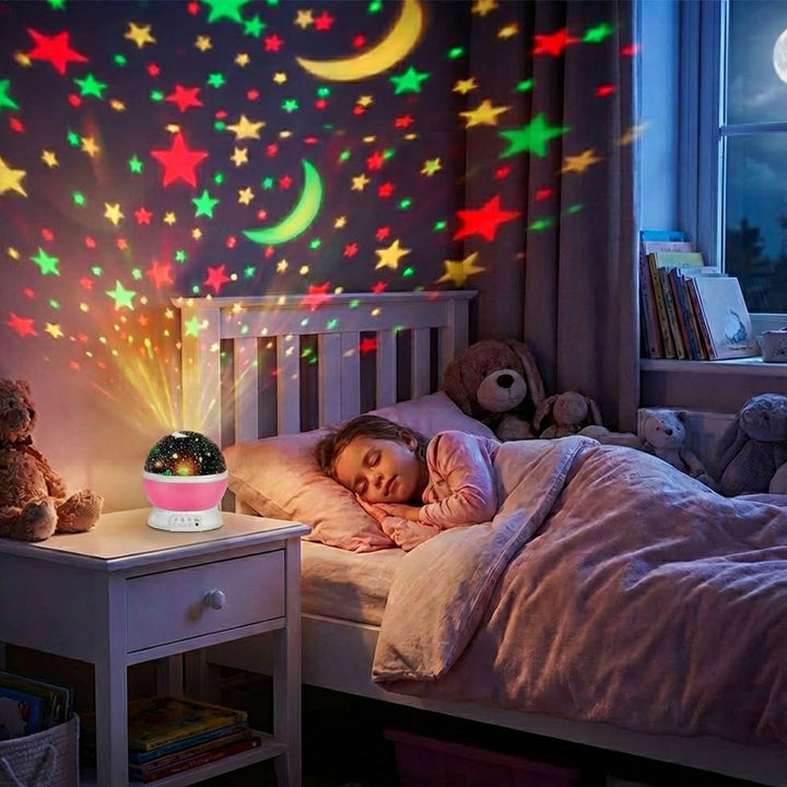 מיני מקרן כוכבים לילדים