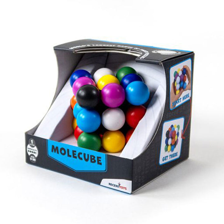 Molecube קוביית פאזל כדורים צבעונית