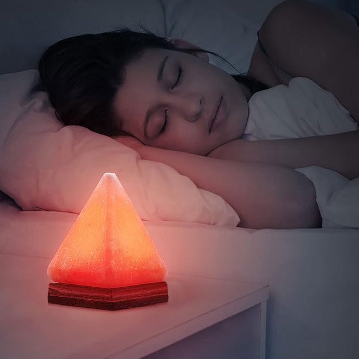 מנורת מלח שולחנית בחיבור USB