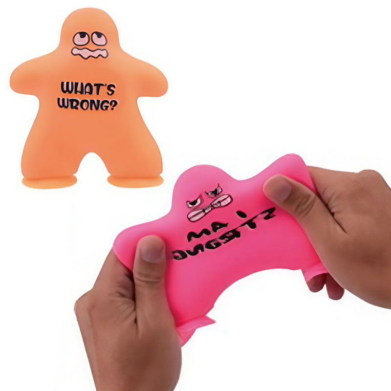 בובות לחיצה סקווישי להפגת מתחים והבעת רגשות Popsey