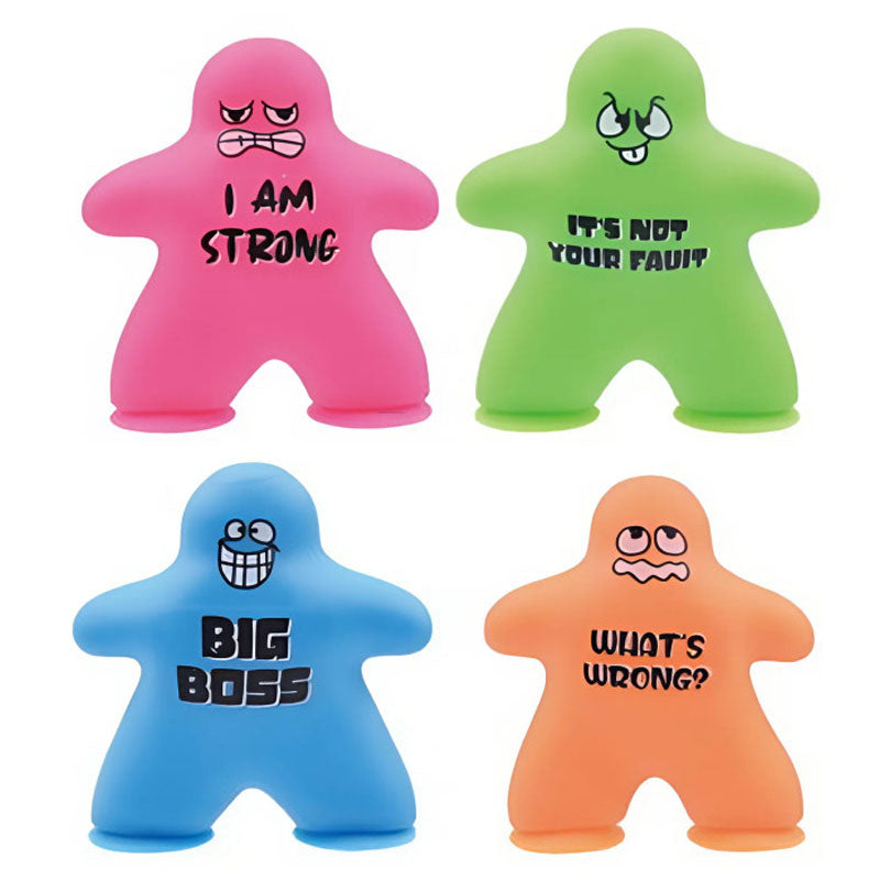 בובות לחיצה סקווישי להפגת מתחים והבעת רגשות Popsey