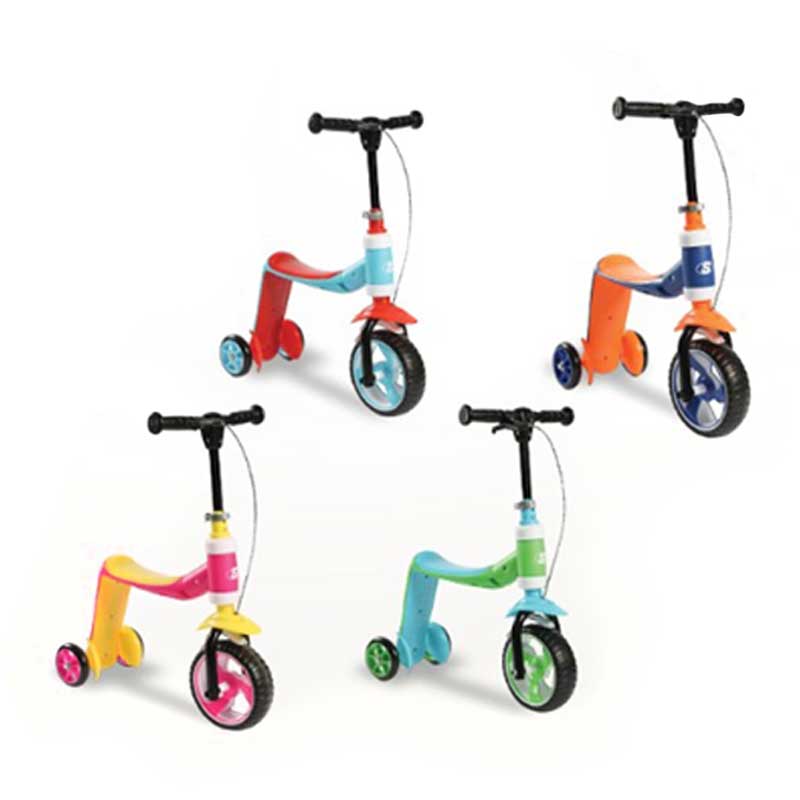 SKATER GROW – אופני איזון וקורקינט 2 ב-1