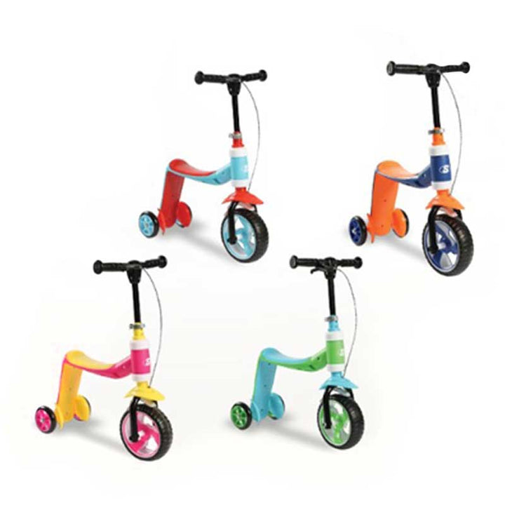 SKATER GROW – אופני איזון וקורקינט 2 ב-1
