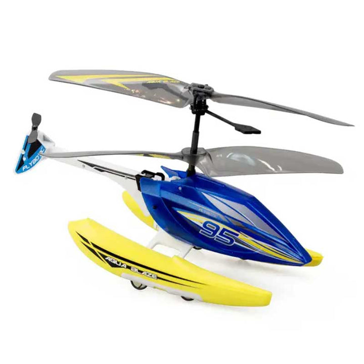 מסוק על שלט נוחת על מים Aqua Blaze