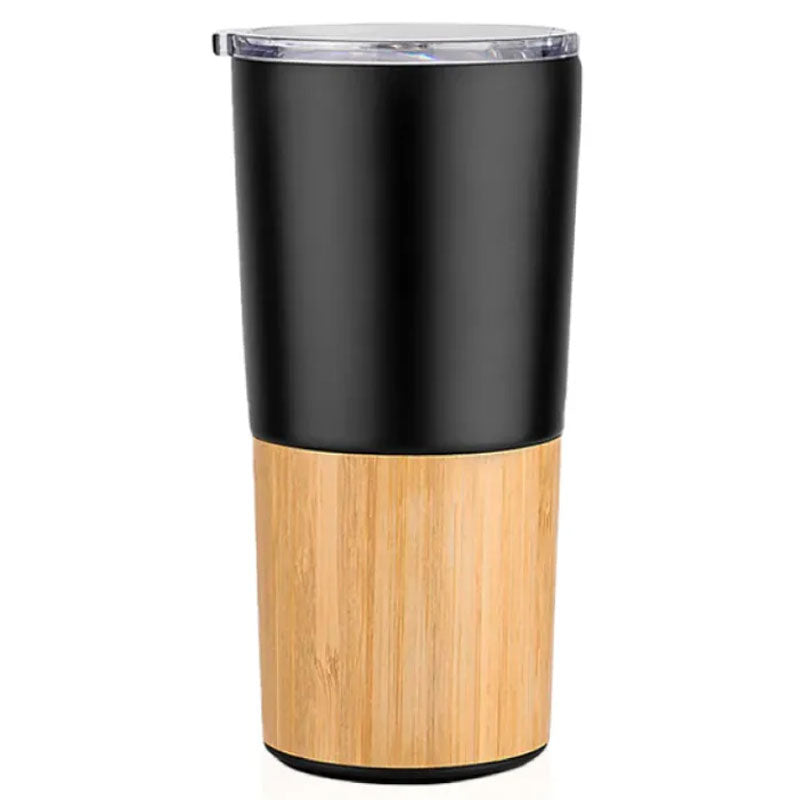 כוס תרמית מעוצבת נירוסטה ובמבוק 600 מ"ל - MIINUS Aristo