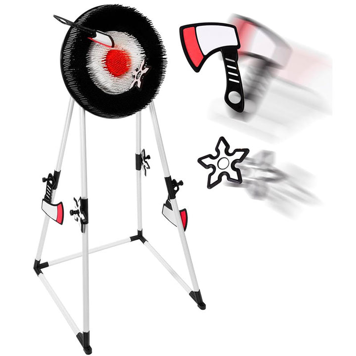 משחק הטלת גרזנים וכוכבי נינג'ה לילדים