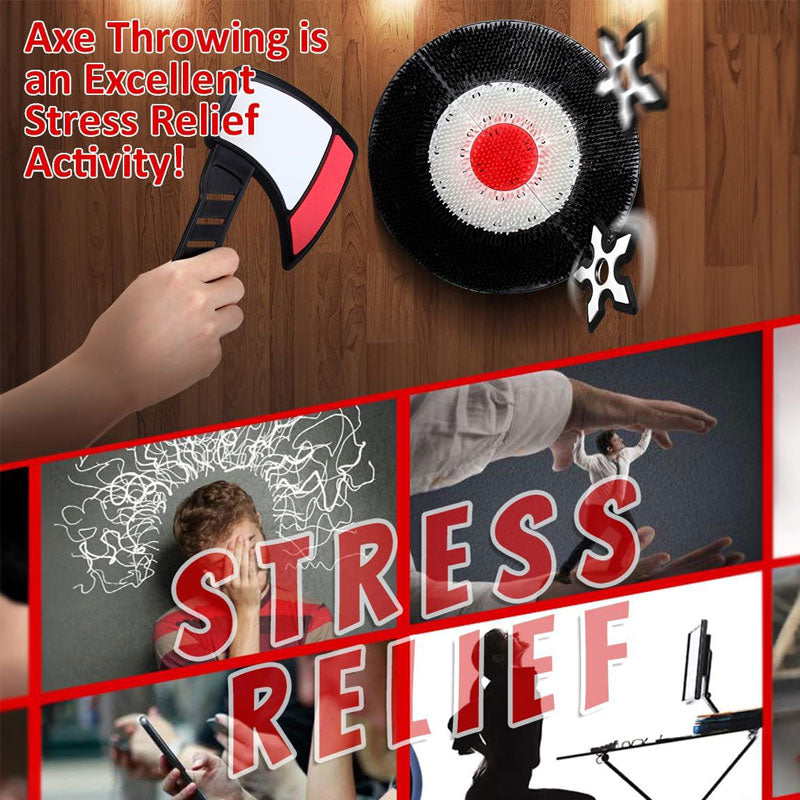 משחק הטלת גרזנים וכוכבי נינג'ה לילדים