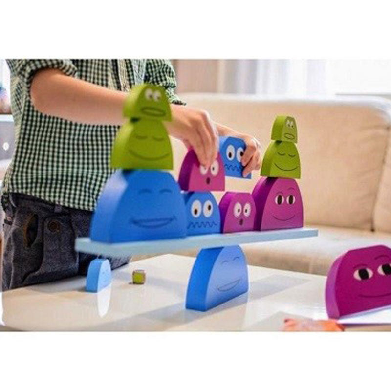 חברים מתגלגלים - משחק שיווי משקל חברתי מעץ Balance Buddies