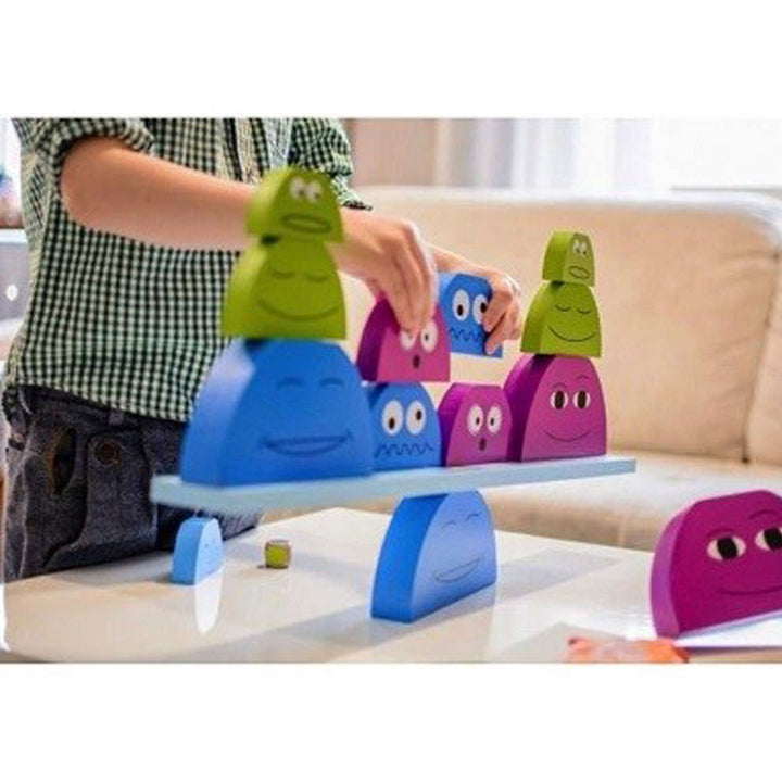 חברים מתגלגלים - משחק שיווי משקל חברתי מעץ Balance Buddies