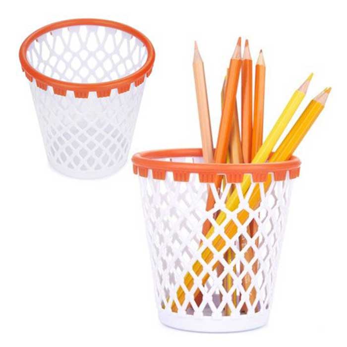 כוס לעטים בעיצוב פח כדורסל
