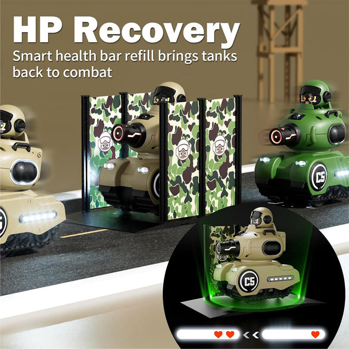 טנקים נלחמים על שלט