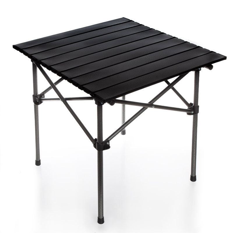 שולחן מתכת מתקפל לים ולקמפינג כולל נרתיק נשיאה