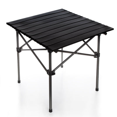 שולחן מתכת מתקפל לים ולקמפינג כולל נרתיק נשיאה