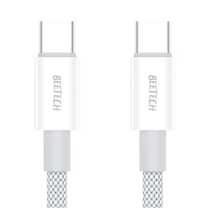 כבל טעינה מהירה שזור Type-C 240W באורך 2 מטר מבית BeeTech