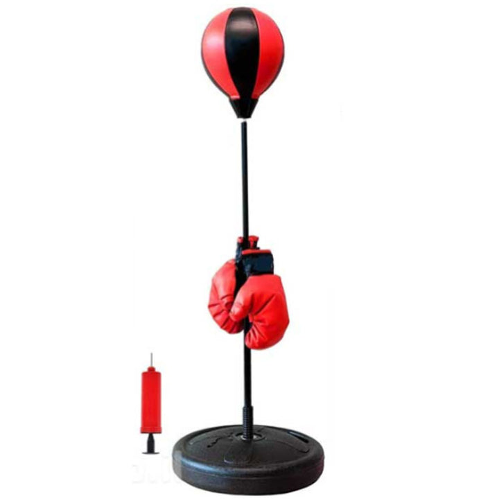 שק איגרוף ריצפתי כולל כפפות