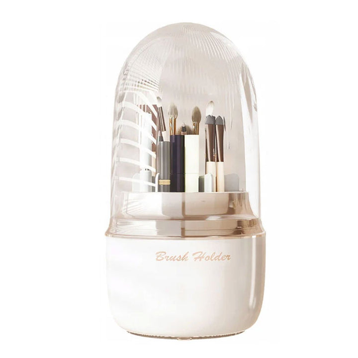 ארגונית מברשות איפור מסתובבת 360 מעלות