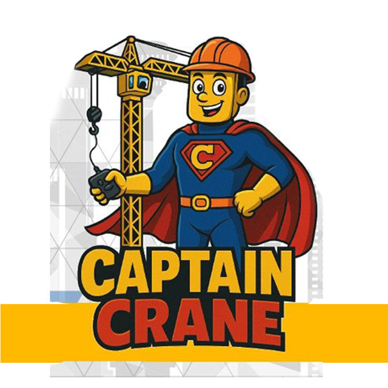מנוף על שלט לילדים קפטן קריין CAPTAIN CRANE