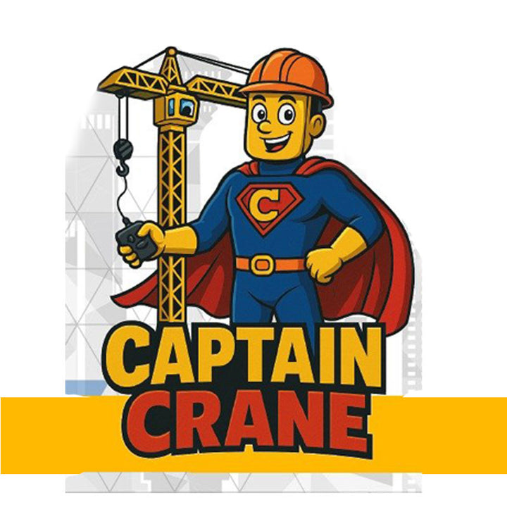 מנוף על שלט לילדים קפטן קריין CAPTAIN CRANE