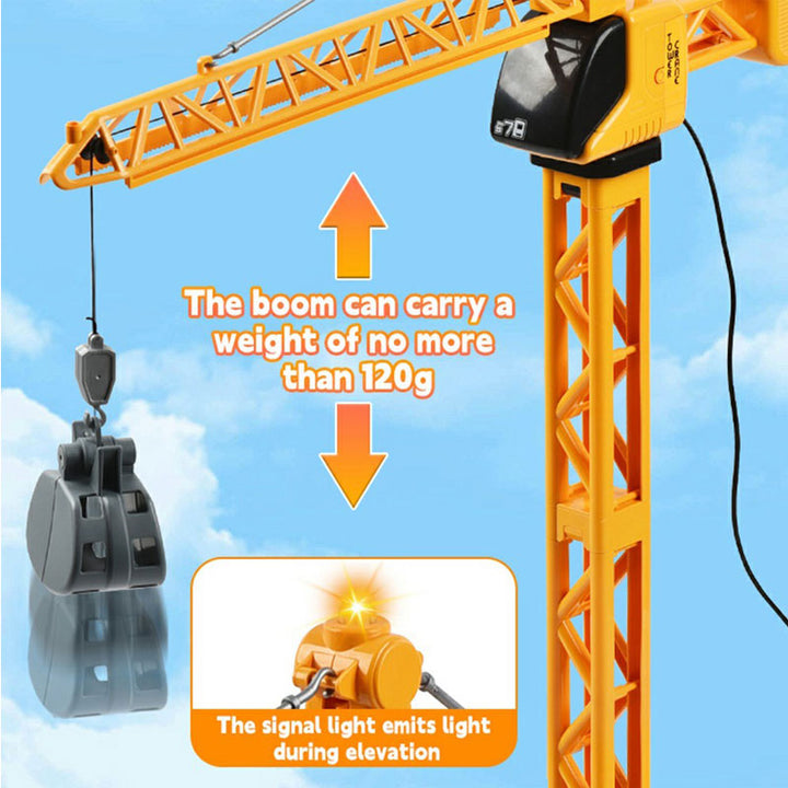 מנוף על שלט לילדים קפטן קריין CAPTAIN CRANE