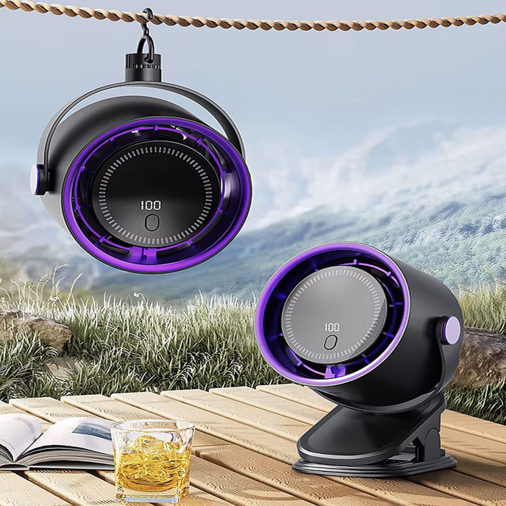 מאוורר קליפס טורבו נטען עם חיבור USB
