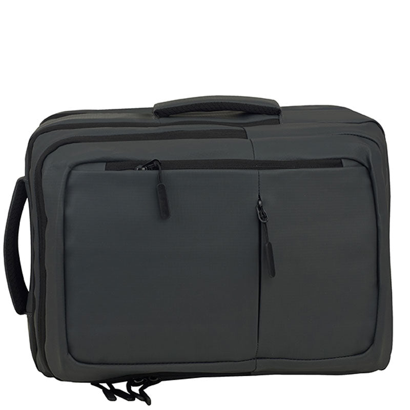 תיק גב סיטי 2 ב-1 למחשב נייד עם יציאת USB מובנית