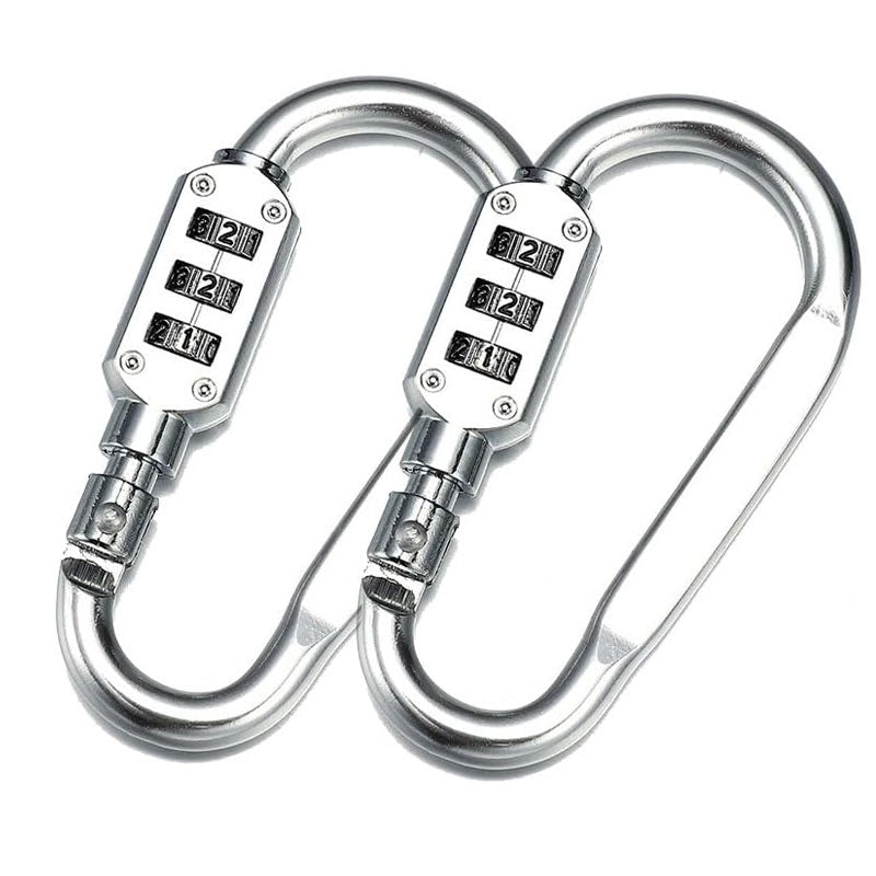 שאקל אלומיניום מקצועי עם מנעול קוד מובנה לטיולים ולנסיעות