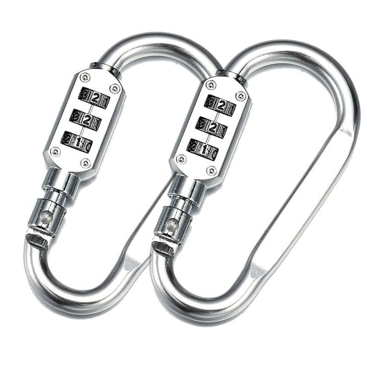 שאקל אלומיניום מקצועי עם מנעול קוד מובנה לטיולים ולנסיעות