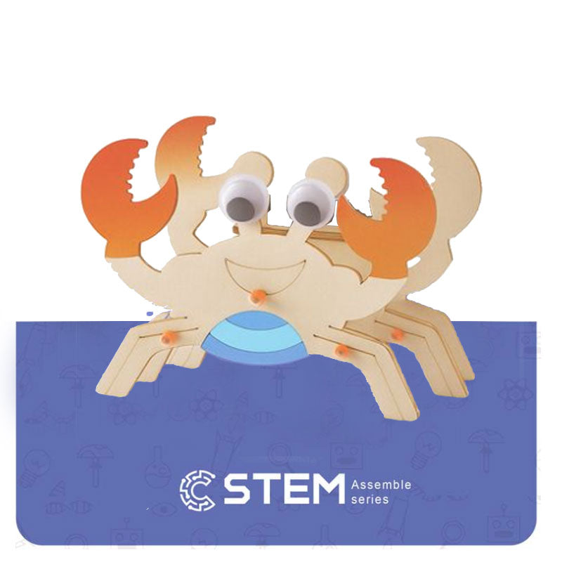 רובוט סרטן ביוני להרכבה עצמית מבית STEM