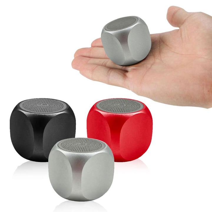 רמקול בלוטוס מיני עוצמתי ונייד 3W - דגם CUBE