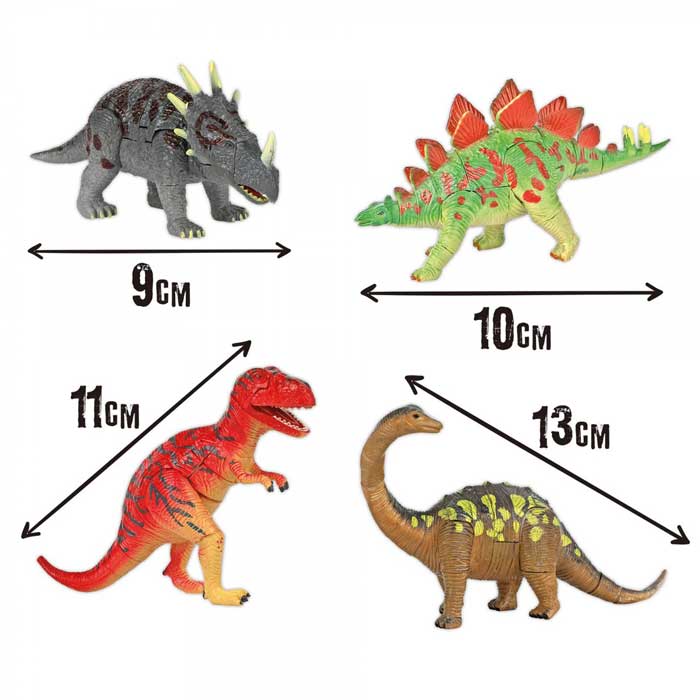 4 דינוזאורים להרכבה