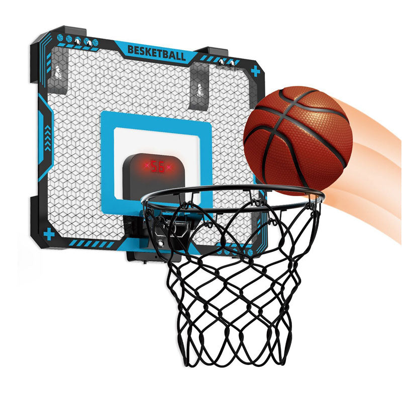 סל כדורסל אלקטרוני לחדר עם לוח תוצאות ואפקטים
