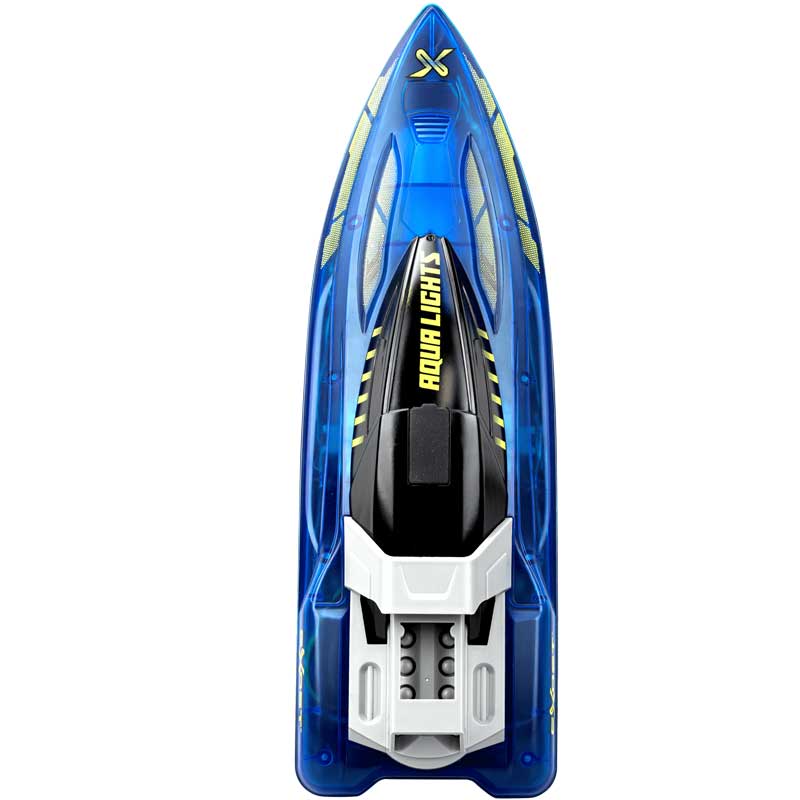 סירת מירוץ על שלט נטענת עם תאורת לד EXOST AQUA LIGHTS