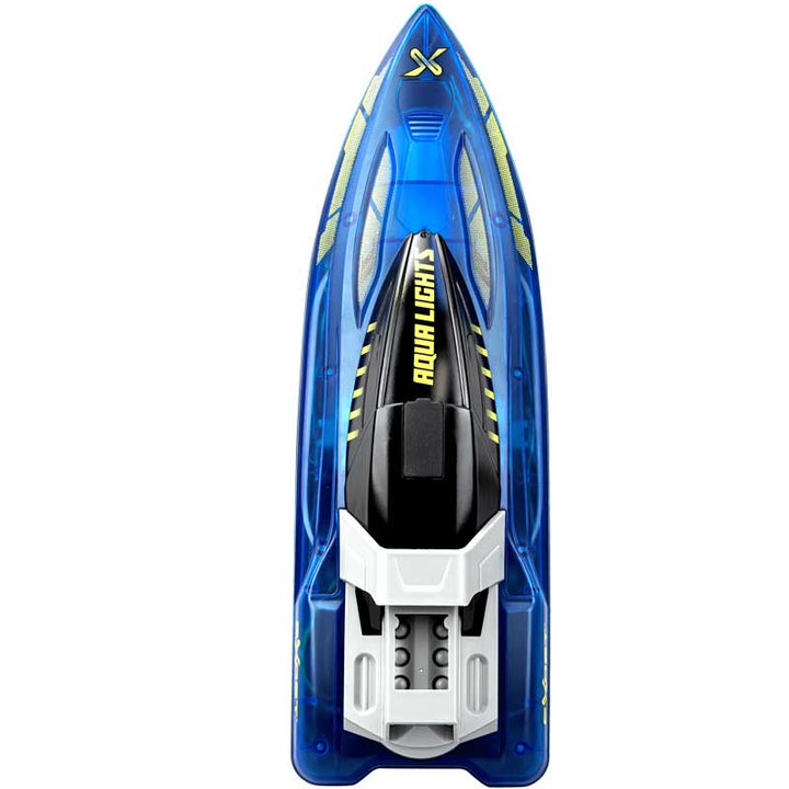 סירת מירוץ על שלט נטענת עם תאורת לד EXOST AQUA LIGHTS