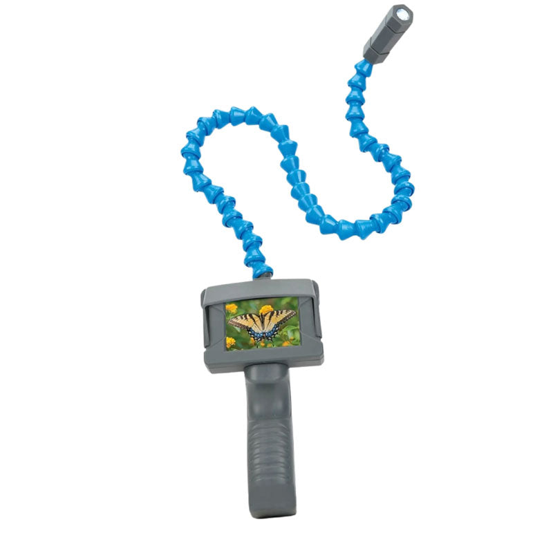 מצלמת מנהרות מניאטוריות עם תאורה ומסך - Kon Tiki