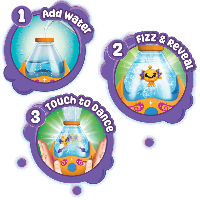 פיזי פטס (Fizzy Pets) אינטראקטיבי מבית סילברליט