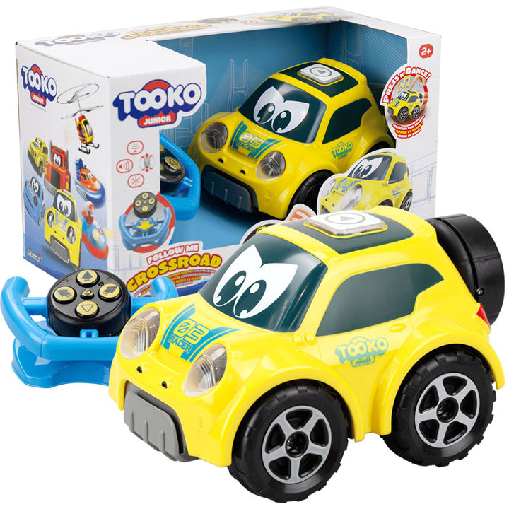 מכונית שלט פעלולים עם מצב עוקב אחרי - Silverlit