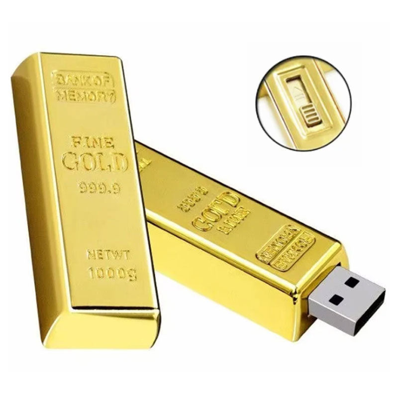 דיסק און קי 64GB בצורת מטיל זהב