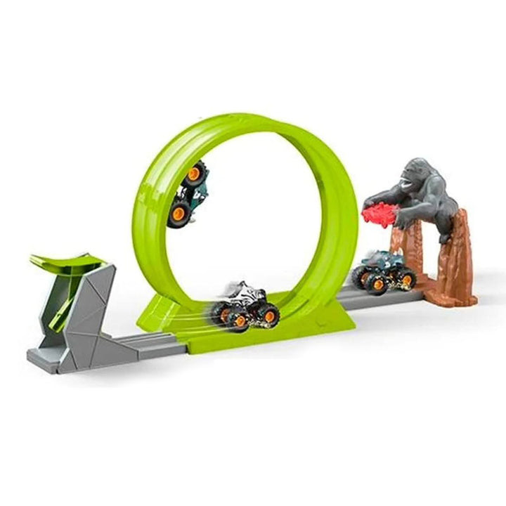 מסלול מרוץ מתקפת הגורילה עם לופ 360 מעלות