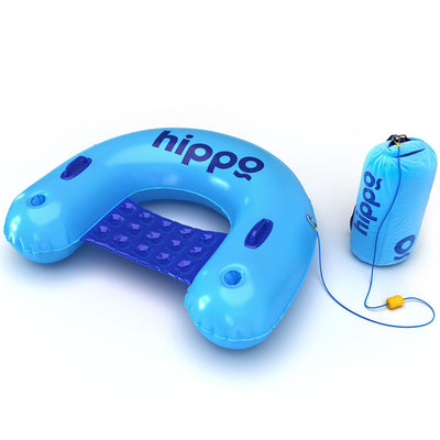 מזרן כיסא ים מתנפח עם עוגן חול HIPPO נגד סחף גלים