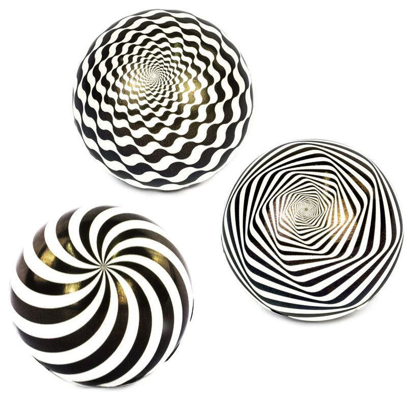 כדור האשליות המהפנט של Keycraft - צעצוע אופטי מסתובב וקופץ