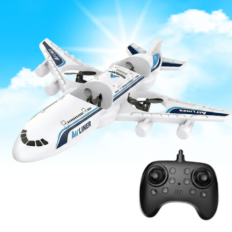 רחפן מטוס סילון על שלט עם פעלולים 360