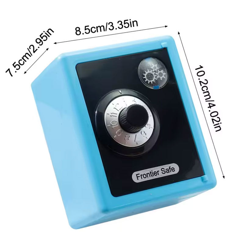 כספת אישית לילדים - קופת חיסכון מעוצבת עם מנעול קומבינציה