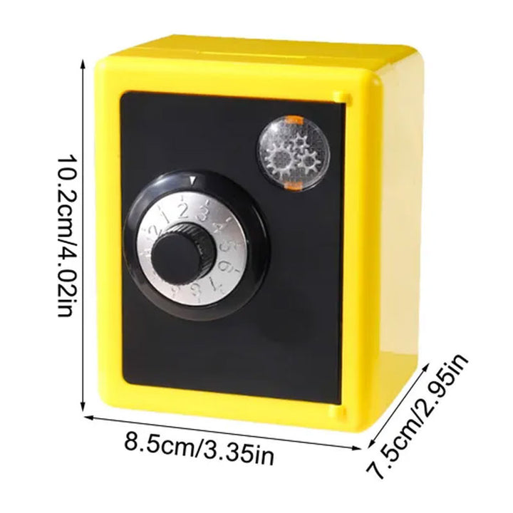 כספת אישית לילדים - קופת חיסכון מעוצבת עם מנעול קומבינציה