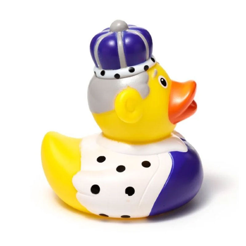 ברווז גומי מלך King Duck מתנה מקורית לאמבטיה ולמשרד